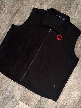 Cincinnati Reds Cutter & Buck Charter Eco Vest Men’s XXL Black